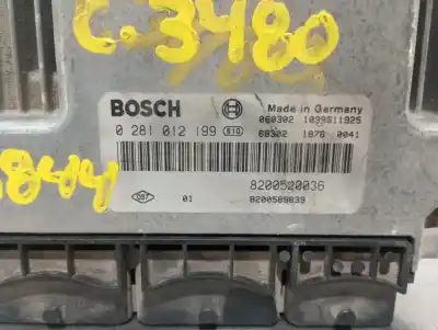 Автозапчасти б/у блок управления двигателем за renault laguna ii (bg0) confort dynamique ссылки oem iam 0281012199 8200520036