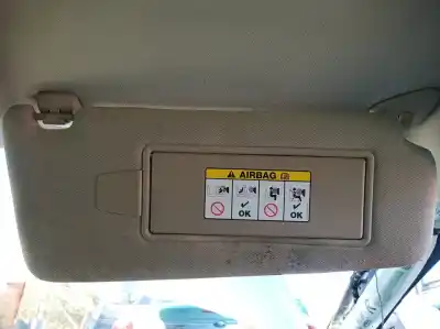 Second-hand car spare part right sunshade for jaguar xf 3.0 v6 diesel luxury oem iam references 