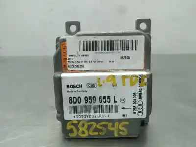Second-hand car spare part airbag control unit for audi a4 avant (b5) 1.9 tdi quattro oem iam references 8d0959655l 0285001305  n1.z2.4.5.3