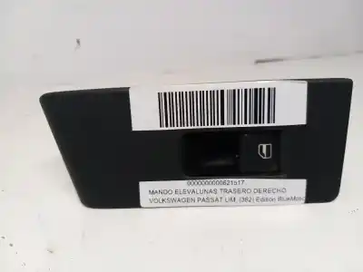 Second-hand car spare part rear right power window switch for vw passat b7 (362) 1.6 tdi oem iam references 3aa868750  n1.z1.15.5