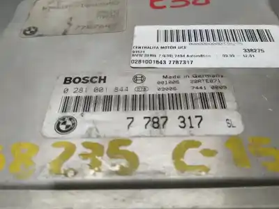 Peça sobressalente para automóvel em segunda mão centralina de motor uce por bmw serie 7 (e38) 740d automático referências oem iam 0281001843 7787317