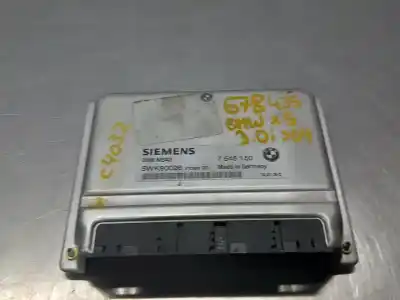 Peça sobressalente para automóvel em segunda mão centralina de motor uce por bmw x5 (e53) 3.0i referências oem iam 7545150