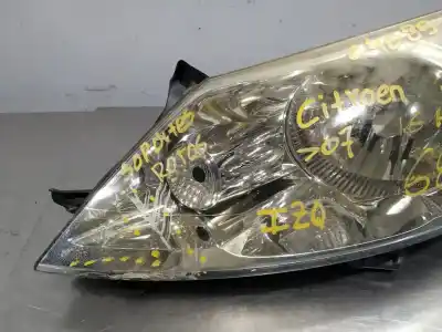 Second-hand car spare part left headlight for citroen jumpy hdi 90 27 l1h1 furg. 90 cv / 66 kw oem iam references 1400455580  n1.z1.44.3.m