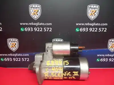 Peça sobressalente para automóvel em segunda mão motor de arranque por renault scenic ii grand confort authentique referências oem iam 8200584675