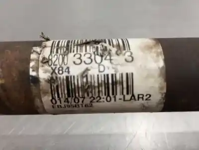 Peça sobressalente para automóvel em segunda mão transmissão dianteira esquerda por renault scenic ii grand confort authentique referências oem iam   n2.z1.2.3.4