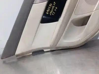 Peça sobressalente para automóvel em segunda mão forra / revestimento da porta traseira esquerda por jaguar xf 3.0 v6 diesel luxury referências oem iam 