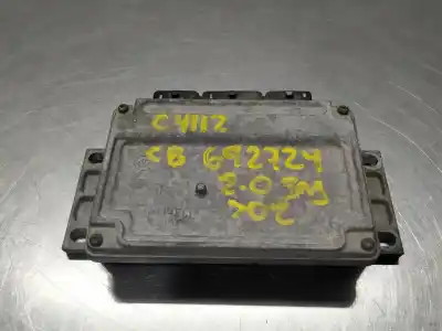 Second-hand car spare part ecu engine control for citroen c8 2.0 16v sx oem iam references 9655958580