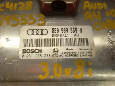 Автозапчасти б/у блок управления двигателем за audi a4 cabrio (8h) 3.0 v6 30v cat (asn) ссылки oem iam 8e0909559m  n1.z2.4.12.3.m