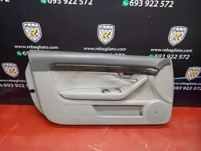 Автозапчастина б/у оббірка передніх дверей ліва для audi a4 cabrio (8h) 3.0 v6 30v cat (asn) посилання на oem iam 8h0868101  n1.z1.21.1.b