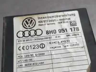 Автозапчасти б/у электронный модуль за audi a4 cabrio (8h) 3.0 v6 30v cat (asn) ссылки oem iam 8h0951178  n1.z3.cajon.3