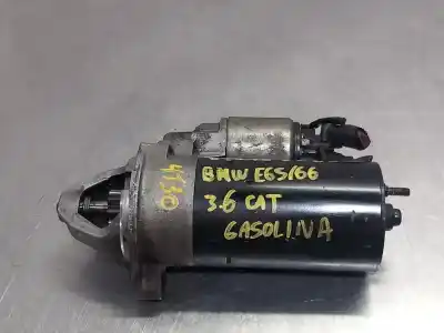 Peça sobressalente para automóvel em segunda mão motor de arranque por bmw serie 7 (e65/e66) 735i referências oem iam 7508634 0001109057  n1.z1.31.4.a