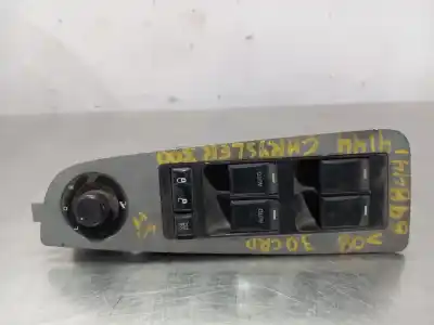 Peça sobressalente para automóvel em segunda mão BOTÃO / INTERRUPTOR ELEVADOR VIDRO DIANTEIRO ESQUERDO por CHRYSLER 300 C  Referências OEM IAM 04602781  N1.Z1.16.17