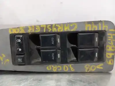 Peça sobressalente para automóvel em segunda mão botão / interruptor elevador vidro dianteiro esquerdo por chrysler 300 c 3.0 crd referências oem iam 04602781  n1.z1.16.17