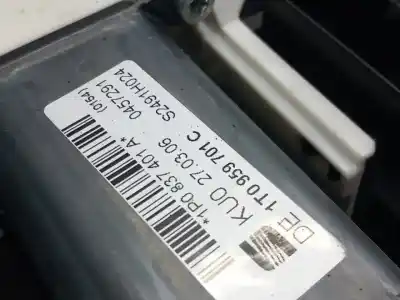 Second-hand car spare part driver left window regulator for seat leon (1p1) 2.0 tdi 16v oem iam references 1p0867435  n1.z2.17.9.2