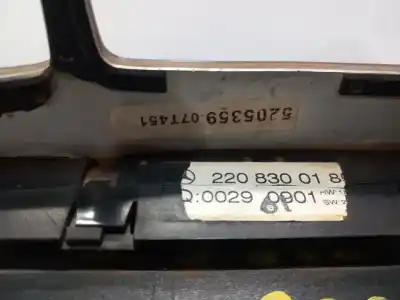 Pièce détachée automobile d'occasion COMMANDE DE CHAUFFAGE / CLIMATISATION pour MERCEDES-BENZ CLASE S (W220) BERLINA  Références OEM IAM 2208300185  N1.Z2.8.1.3.M