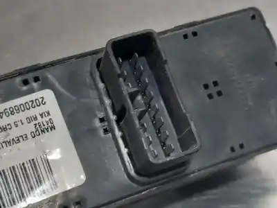 Peça sobressalente para automóvel em segunda mão botão / interruptor elevador vidro dianteiro esquerdo por kia rio 1.5 crdi ex2 referências oem iam 202006894  n1.z1.18.3