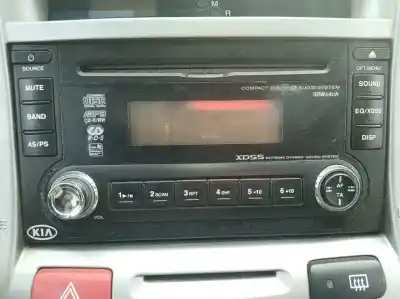 Peça sobressalente para automóvel em segunda mão sistema de áudio / rádio cd por kia rio 1.5 crdi ex2 referências oem iam 