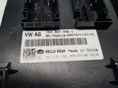 Pièce détachée automobile d'occasion module confort pour volkswagen golf vi (5k1) gti références oem iam 1k0937086c  