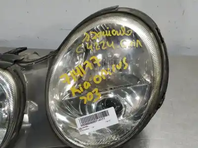 Peça sobressalente para automóvel em segunda mão farol / farolim esquerdo por kia opirus básico referências oem iam   n1.z1.21.14.m
