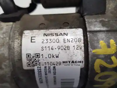 Piesă de schimb auto la mâna a doua electromotor pentru nissan qashqai (j10) acenta 4x4 referințe oem iam 23300en20b