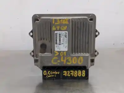 Second-hand car spare part ecu engine control for opel combo cargo oem iam references 55194018 7160006203  n2.z1.4.8.4