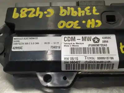 Second-hand car spare part electronic module for chrysler 300 c 3.0 crd oem iam references 42859c