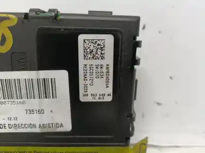 Автозапчастина б/у електронний модуль для seat leon (1p1) 2.0 tdi 16v посилання на oem iam 1k0953549ag  n1.z1.4.13.2 Автозапчастина б/у електронний модуль для seat leon (1p1) 2.0 tdi 16v посилання на oem iam 1k0953549ag  n1.z1.4.13.2