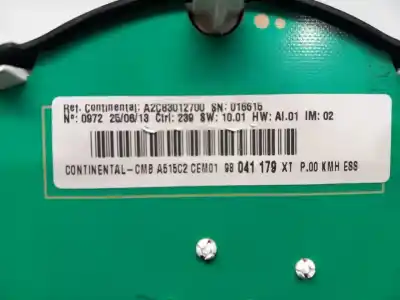 Second-hand car spare part dashboard for citroen c3 selection 95 cv / 70 kw oem iam references 98041179  