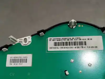 Peça sobressalente para automóvel em segunda mão quadrante por citroen c3 selection 95 cv / 70 kw referências oem iam 98041179xt a2c53385740  n1.z2.1.9.5