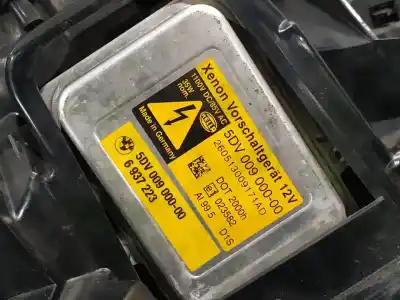 Second-hand car spare part left headlight for bmw serie 7 (e65/e66) 750i oem iam references 6937233  n1.z1.21.11.m