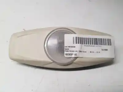 Second-hand car spare part interior light for ford focus lim. (cb8) trend oem iam references 1923033000  n1.z2. 8.3.2