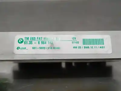 Second-hand car spare part central locking pump for bmw serie 7 (e65/e66) 750i oem iam references 61356964142 6015005018  n1.z2.4.2.5