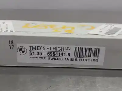 Second-hand car spare part central locking pump for bmw serie 7 (e65/e66) 750i oem iam references 613569641419 5wk48001a  n1.z2.4.2.5