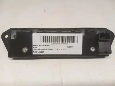 Peça sobressalente para automóvel em segunda mão comandos de alavanca por land rover evoque dynamic referências oem iam bj3214b596