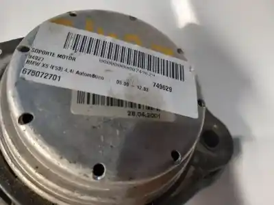 Peça sobressalente para automóvel em segunda mão suporte motor por bmw x5 (e53) 4.4i automático referências oem iam 675072701
