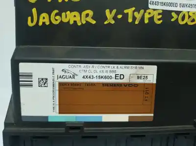 Second-hand car spare part electronic module for jaguar x-type i (x400) 2.2 d oem iam references 4x4315k600ed 5wk45055g  n1.z2-4.1.4