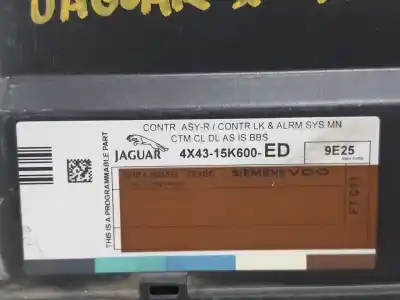 Автозапчастина б/у електронний модуль для jaguar x-type i (x400) 2.2 d посилання на oem iam 4x4315k600ed 5wk45055g  n1.z2.4.3.1
