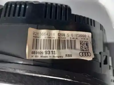 Second-hand car spare part dashboard for audi a4 b7 avant (8ed) 1.8 t oem iam references 8e0920931s 0263664218  n1.z2.1.8.2