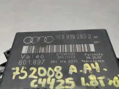 Second-hand car spare part electronic module for audi a4 b7 avant (8ed) 1.8 t oem iam references 8e0919283d  n1.z1.14.28