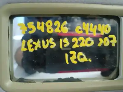 Автозапчастина б/у лівий натір для lexus is200 (ds2/is2) 220d посилання на oem iam   parasol.6