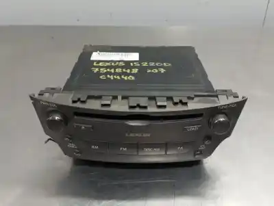 Автозапчастина б/у аудіо система / радіо cd для lexus is200 (ds2/is2) 220d посилання на oem iam 8612053400  n1.z3.2.5.3