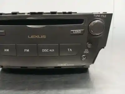 Автозапчастина б/у аудіо система / радіо cd для lexus is200 (ds2/is2) 220d посилання на oem iam 8612053400  n1.z3.2.5.3