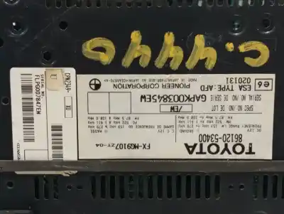 Автозапчастина б/у аудіо система / радіо cd для lexus is200 (ds2/is2) 220d посилання на oem iam 8612053400  n1.z3.2.5.3