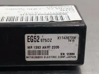 Second-hand car spare part central locking pump for mazda cx-7 (er) sportive oem iam references eg52675dz  n2.z1.1.45