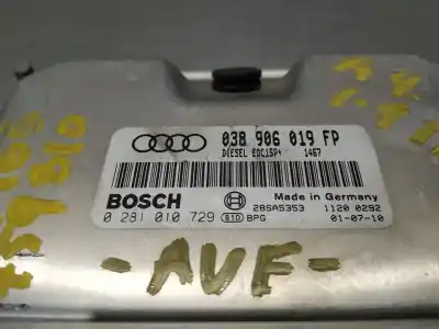Автозапчасти б/у блок управления двигателем за audi a4 b6 (8e2) 1.9 tdi ссылки oem iam 038906019fp 0281010729  n1.z2.4.7.4