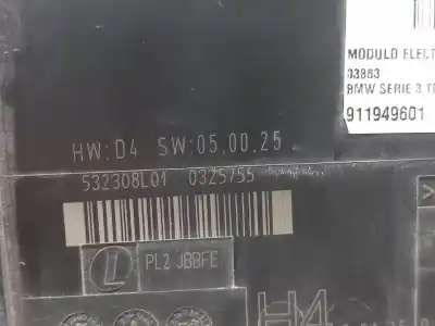 Second-hand car spare part electronic module for bmw serie 3 touring (e91) 318d oem iam references 911949601  n1.z2.4.4.1