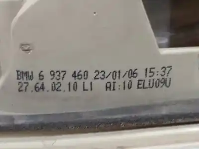 Second-hand car spare part interior rear right light for bmw serie 3 berlina (e90) 318d oem iam references 6937460  n1.z1.9.3.m