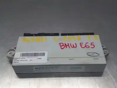 Second-hand car spare part electronic module for bmw serie 7 (e65/e66) 730ld 218 cv / 160 kw oem iam references 61356964142 6964142  n1.z2.4.2.5