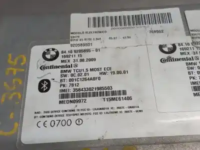 Second-hand car spare part electronic module for bmw x5 (e70) 3.0sd oem iam references 920589501 9205895  n1.z2.4.4.2