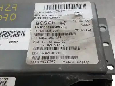 Peça sobressalente para automóvel em segunda mão unidade de controle automática da caixa de câmbio por peugeot 607 (s1) básico referências oem iam 9641281180 0260002767